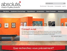 Tablet Screenshot of fr.absoluteproduct.com